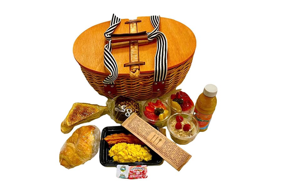 Explore Nevada with a Las Vegas picnic basket: Enjoy sandwiches, croissants, and OJ before thrilling ATV tours near the Colorado River.